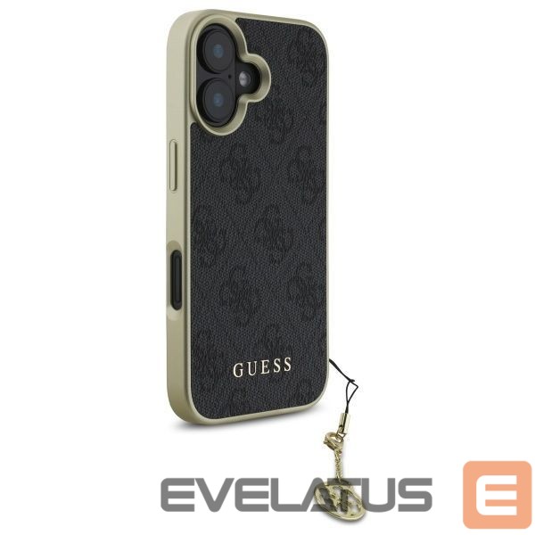 Другой аксессуар для телефона Guess Guess 4G Charms Collection case for iPhone 16 - black