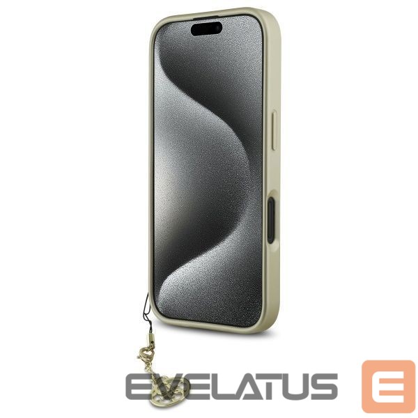 Другой аксессуар для телефона Guess Guess 4G Charms Collection case for iPhone 16 - black