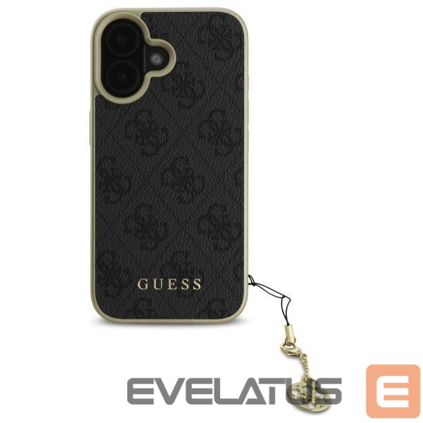 Другой аксессуар для телефона Guess Guess 4G Charms Collection case for iPhone 16 - black