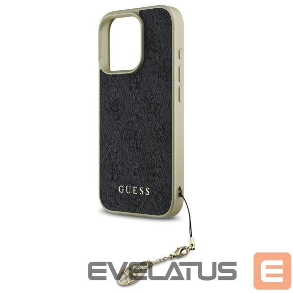 Другой аксессуар для телефона Guess Guess 4G Charms Collection case for iPhone 16 Pro Max - black
