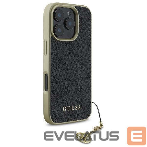 Другой аксессуар для телефона Guess Guess 4G Charms Collection case for iPhone 16 Pro Max - black