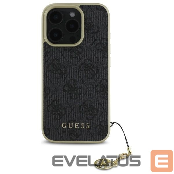 Другой аксессуар для телефона Guess Guess 4G Charms Collection case for iPhone 16 Pro Max - black