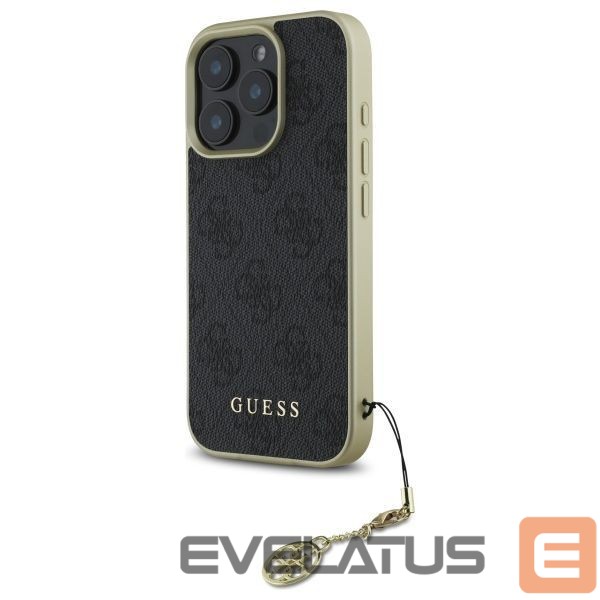 Другой аксессуар для телефона Guess Guess 4G Charms Collection case for iPhone 16 Pro Max - black