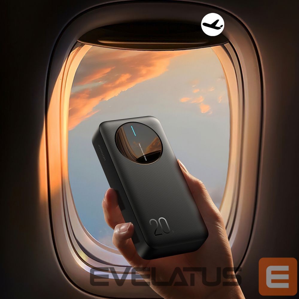 Внешний аккумулятор Joyroom Powerbank Joyroom JR-PBF14 20000mAh 2.4A 2x USB-A 1x USB-C - black