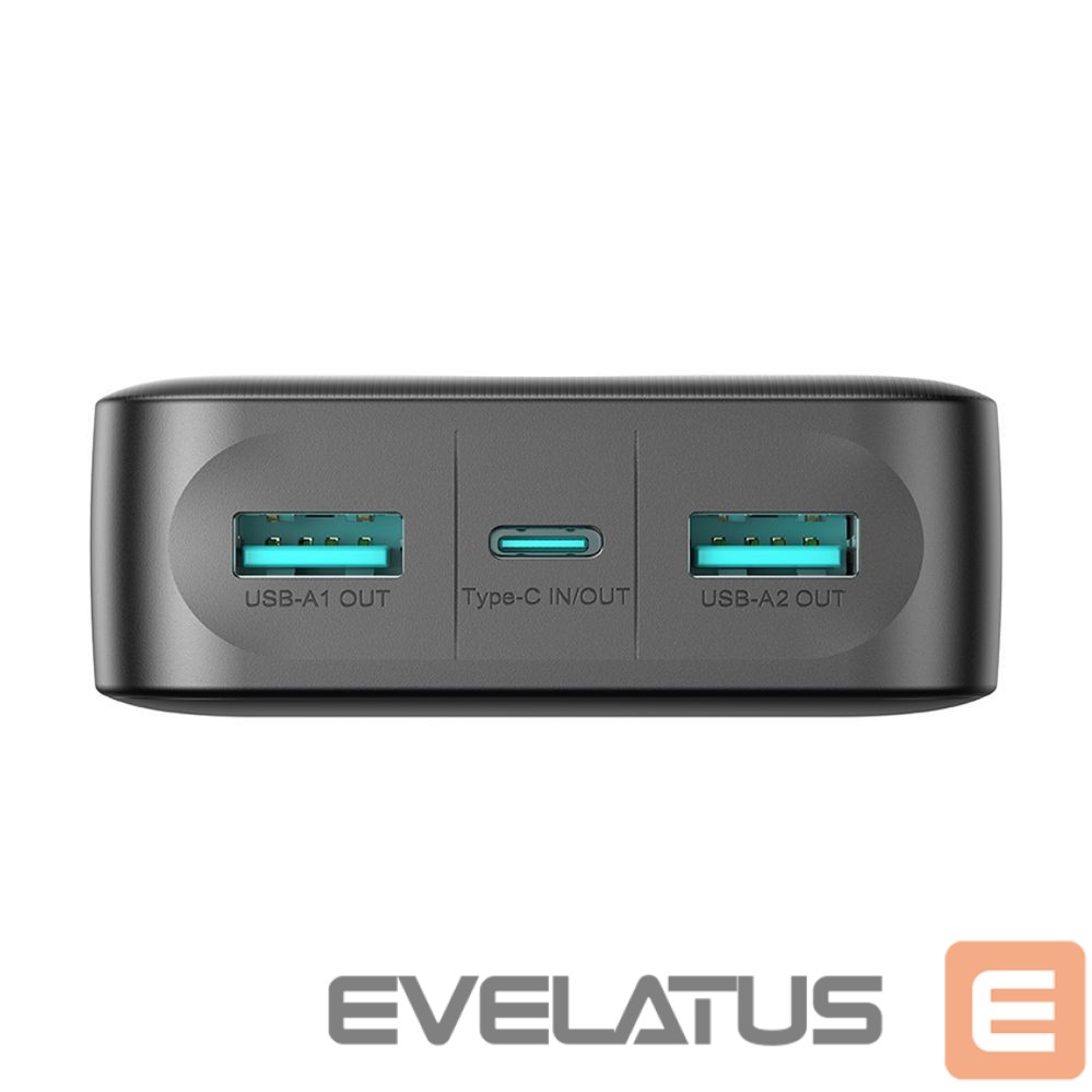 Внешний аккумулятор Joyroom Powerbank Joyroom JR-PBF14 20000mAh 2.4A 2x USB-A 1x USB-C - black