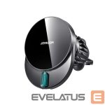 Адаптер Joyroom  Joyroom JR-ZS409 magnetic holder with 15W inductive charger for car air vent - black 
