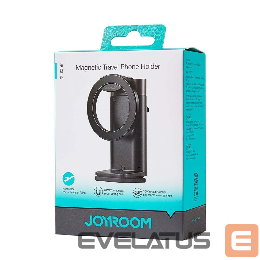 Авто держатель Joyroom Joyroom JR-ZS413 magnetic travel stand for 4.7-7.0" phone - black