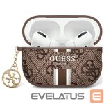 Другой аксессуар для телефона Guess  Guess GUA2P4RPSW AirPods 1/2 cover brown/brown 4G Printed Stripes Charm 