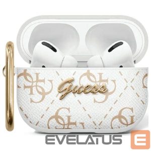 Другой аксессуар для телефона Guess  Guess GUA2PG4GPH AirPods 1/2 cover white/white 4G Hook 