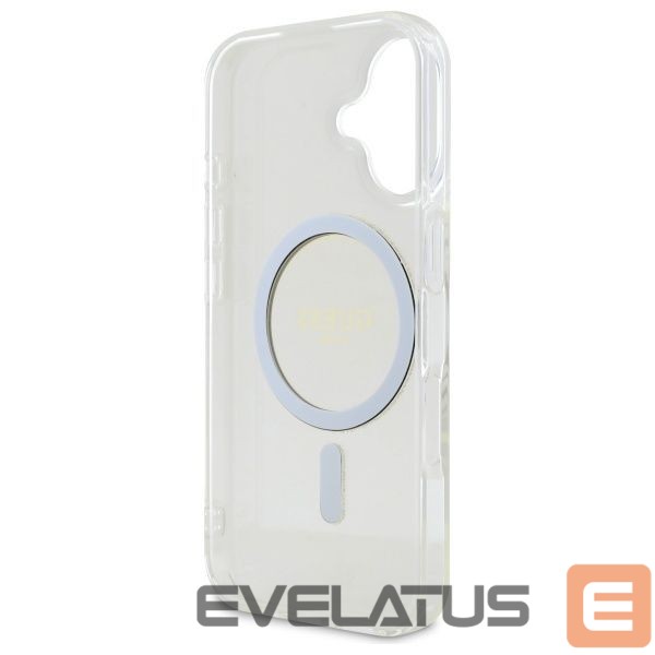 Другой аксессуар для телефона Guess Guess GUHMP16MHFGERET iPhone 16 Plus 6.7" transparent hardcase IML Glitter Circle MagSafe