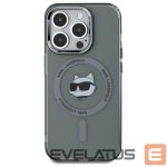 Другой аксессуар для телефона Karl Lagerfeld  Karl Lagerfeld KLHMP15XHLSCHK iPhone 15 Pro Max 6.7" black/black hardcase IML Metal Choupette Head MagSafe 