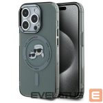 Другой аксессуар для телефона Karl Lagerfeld  Karl Lagerfeld KLHMP15XHLSKCK iPhone 15 Pro Max 6.7" black/black hardcase IML Metal Karl&Choupette Head MagSafe 