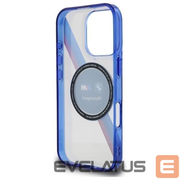 Другой аксессуар для телефона BMW BMW BMHMP16X23HTPUT iPhone 16 Pro Max 6.9" transparent hardcase Motosport IML Circle MagSafe