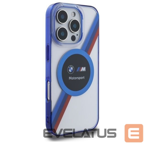 Другой аксессуар для телефона BMW BMW BMHMP16X23HTPUT iPhone 16 Pro Max 6.9" transparent hardcase Motosport IML Circle MagSafe