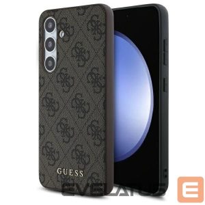 Другой аксессуар для телефона Guess  Guess GUHCS24FEG4GFBR S24 FE S721 brown/brown hardcase 4G Metal Gold Logo 