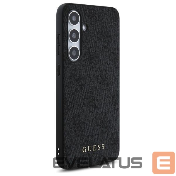 Другой аксессуар для телефона Guess Guess GUHCS24FEG4GFGR S24 FE S721 gray/gray hardcase 4G Metal Gold Logo