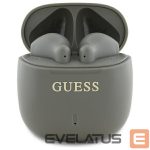 Другой аксессуар для телефона Guess  Guess Bluetooth headphones GUTWSJ14ESGE TWS + docking station taupe Printed Classic Logo 