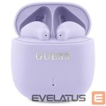 Другой аксессуар для телефона Guess  Guess Bluetooth headphones GUTWSJ14ESGU TWS + docking station purple/purple Printed Classic Logo 