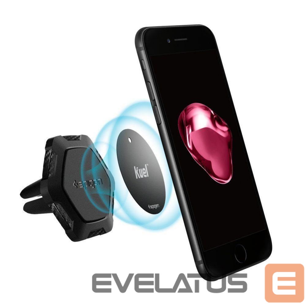 Чехол на заднюю панель Spigen Spigen QS11 Magnetic Car Air Vent Phone Holder - Black
