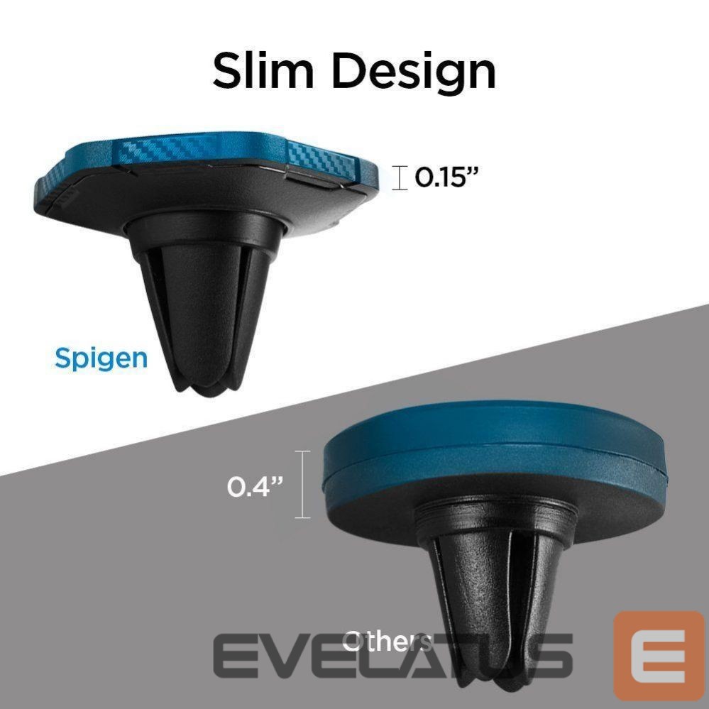 Чехол на заднюю панель Spigen Spigen QS11 Magnetic Car Air Vent Phone Holder - Black