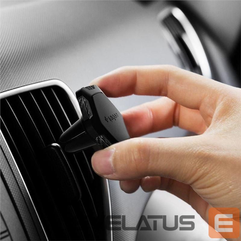 Чехол на заднюю панель Spigen Spigen QS11 Magnetic Car Air Vent Phone Holder - Black