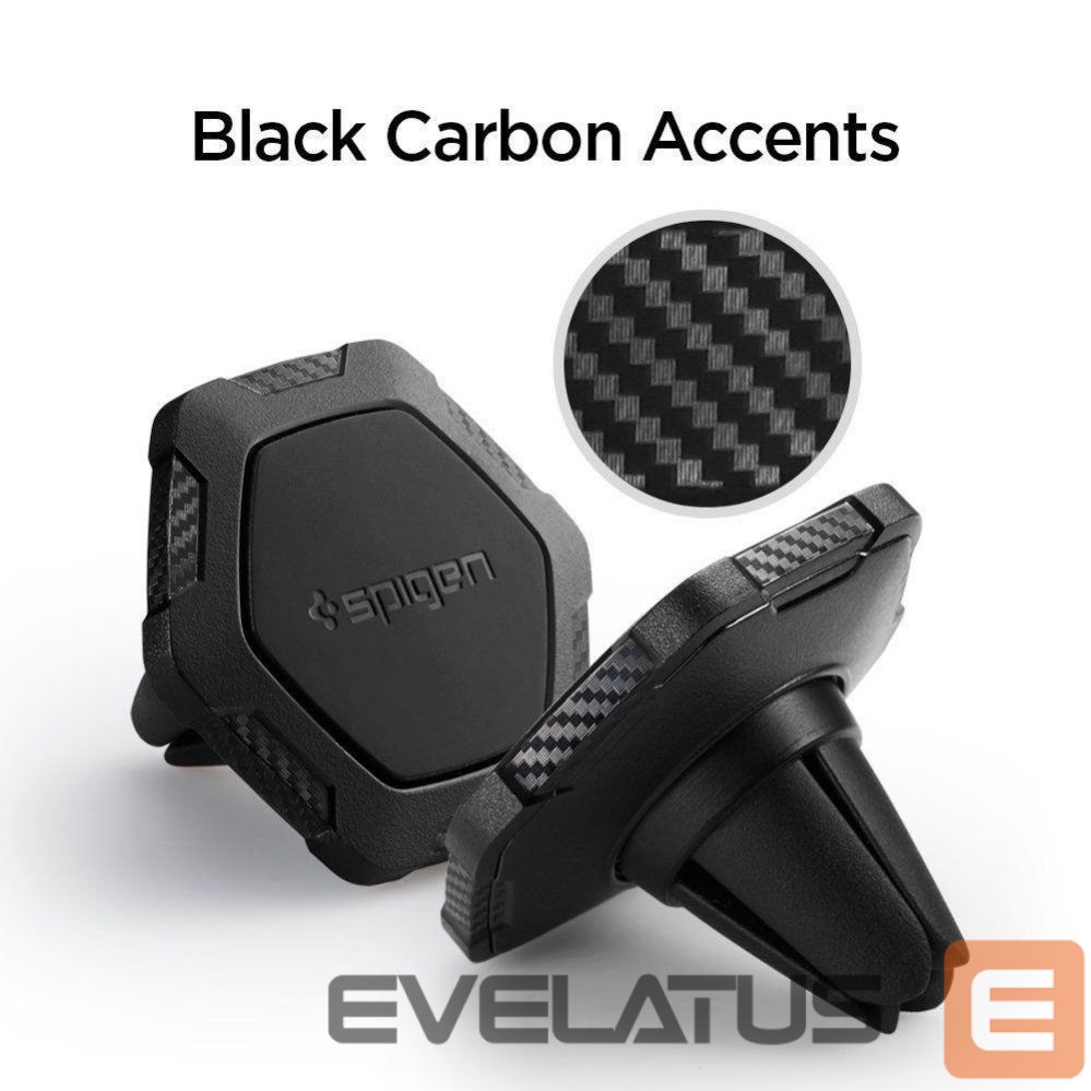Чехол на заднюю панель Spigen Spigen QS11 Magnetic Car Air Vent Phone Holder - Black