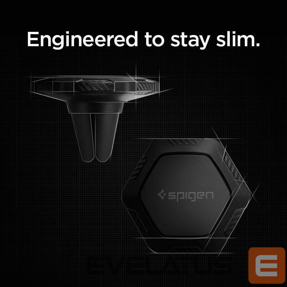 Чехол на заднюю панель Spigen Spigen QS11 Magnetic Car Air Vent Phone Holder - Black