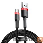 Кабель Baseus  Baseus Cafule USB-A / USB-C QC 3.0 3A cable 1 m - black and red 