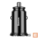 Кабель Baseus  Baseus Circular smart car charger 2x USB QC3.0 Quick Charge 3.0 SCP AFC 30W black (CCALL-YD01) 
