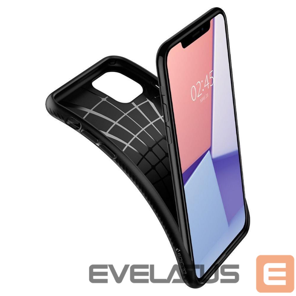 Чехол на заднюю панель Spigen Spigen Liquid Air iPhone 11 Case - Matte Black