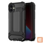 Чехол на заднюю панель Hurtel  Hybrid Armor Case Tough Rugged Cover for iPhone 12 Pro Max black 
