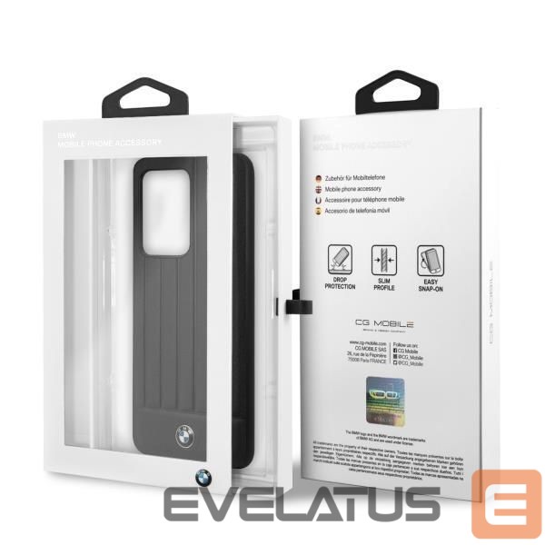 Чехол на заднюю панель BMW BMW Signature Case for Samsung Galaxy S20 Ultra - Black