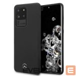 Чехол на заднюю панель Mercedes-Benz  Mercedes MEHCS69SILSB S20 Ultra G988 hard case black/black Silicone Line 