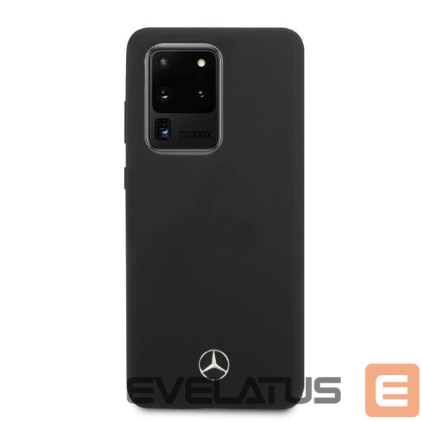 Чехол на заднюю панель Mercedes-Benz Mercedes MEHCS69SILSB S20 Ultra G988 hard case black/black Silicone Line