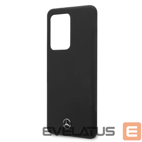 Чехол на заднюю панель Mercedes-Benz Mercedes MEHCS69SILSB S20 Ultra G988 hard case black/black Silicone Line