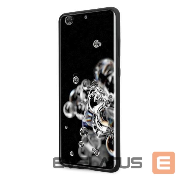 Чехол на заднюю панель Mercedes-Benz Mercedes MEHCS69SILSB S20 Ultra G988 hard case black/black Silicone Line