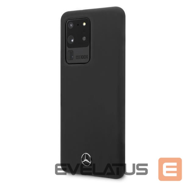 Чехол на заднюю панель Mercedes-Benz Mercedes MEHCS69SILSB S20 Ultra G988 hard case black/black Silicone Line