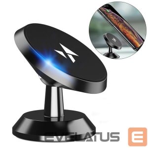 Авто держатель Wozinsky  Wozinsky Magnetic Car Mount for Dashboard 360 Self-Adhesive Black (WMH-05) 
