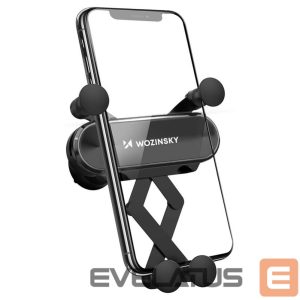 Авто держатель Wozinsky  Wozinsky gravity car phone holder for air vent black (WCH-05) 