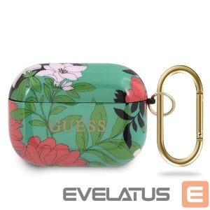 Чехол на заднюю панель Guess  Guess GUACAPTPUBKFL01 AirPods Pro cover green/green N.1 Flower Collection