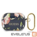 Чехол на заднюю панель Guess  Guess GUACAPTPUBKFL03 AirPods Pro cover blue/blue N.3 Flower Collection