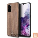 Чехол на заднюю панель Mercedes-Benz  Mercedes Wood Line Walnut Case for Samsung Galaxy S20+ - Brown 