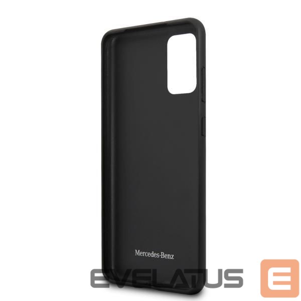 Чехол на заднюю панель Mercedes-Benz Mercedes Wood Line Walnut Case for Samsung Galaxy S20+ - Brown