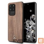 Чехол на заднюю панель Mercedes-Benz  Mercedes Wood Line Walnut Case for Samsung Galaxy S20 Ultra - Brown 