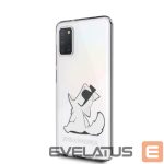 Чехол на заднюю панель Karl Lagerfeld  Karl Lagerfeld Choupette Fun Case for Samsung Galaxy A31 - Transparent 