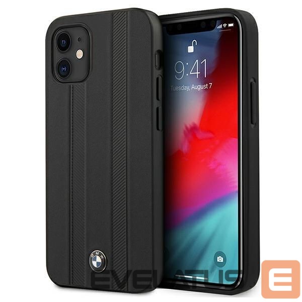 Чехол на заднюю панель BMW BMW Signature Tire Marks iPhone 12 mini Case - Black