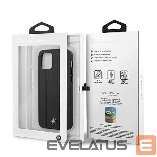 Чехол на заднюю панель BMW BMW Signature Tire Marks iPhone 12 mini Case - Black