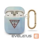 Чехол на заднюю панель Guess  Guess GUACA2TPUMCGC02 AirPods cover blue/blue Tie & Dye Collection