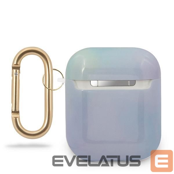 Чехол на заднюю панель Guess Guess GUACA2TPUMCGC02 AirPods cover blue/blue Tie & Dye Collection