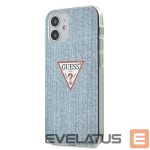 Чехол на заднюю панель Guess  Guess GUHCP12SPCUJULLB iPhone 12 mini 5.4" blue/light blue hardcase Jeans Collection